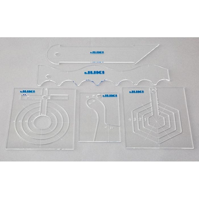 Kit de 5 règles de quilting JUKI Kit de 5 règles de quilting JUKI