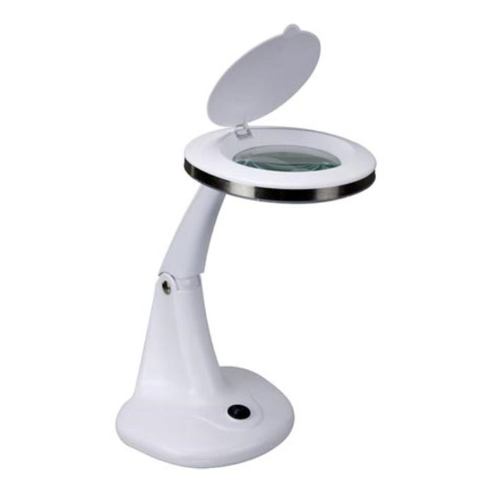 Lampe loupe de table 30 LEDs - 12 dioptries Lampe loupe de table 30 LEDs - 12 dioptries