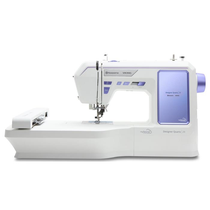 Machine à coudre et à broder HUSQVARNA Designer Quartz 29 Machine à coudre et à broder HUSQVARNA Designer Quartz 29