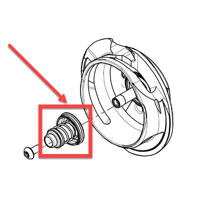 Manchon pour crochet Série 4, 5 et 7 BERNINA Manchon pour crochet Série 4, 5 et 7 BERNINA