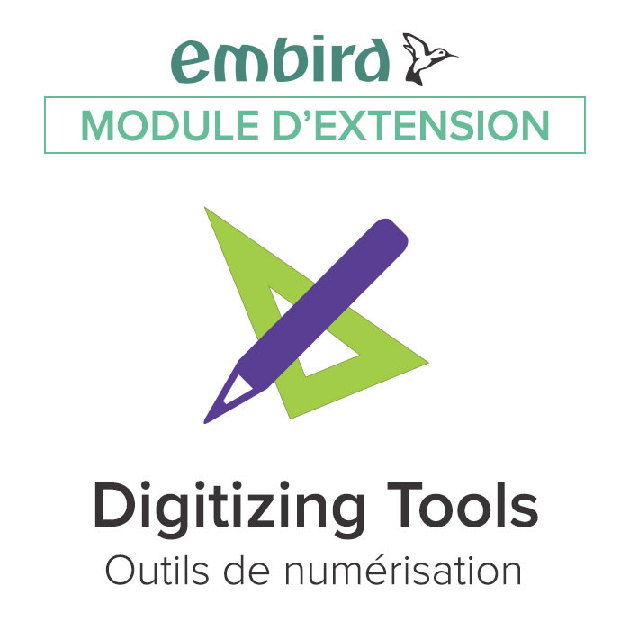 Module d'extension Digitizing Tools pour EMBIRD Module d'extension Digitizing Tools pour EMBIRD