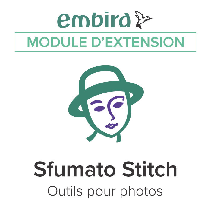Module d'extension Sfumato Stitch pour EMBIRD Module d'extension Sfumato Stitch pour EMBIRD
