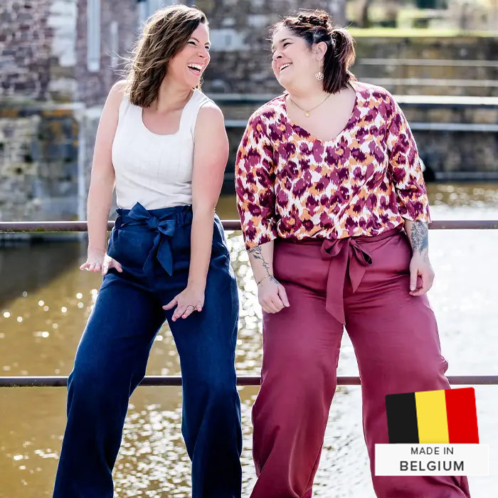 Patron Pantalon palazzo NASHI Femme T32 à 52 Klafoutis Patron Pantalon palazzo NASHI Femme T32 à 52 Klafoutis