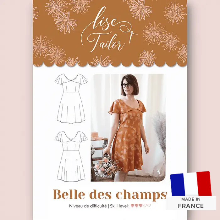 Patron Robe Belle des champs - Lise Tailor 34/52 Patron Robe Belle des champs - Lise Tailor 34/52