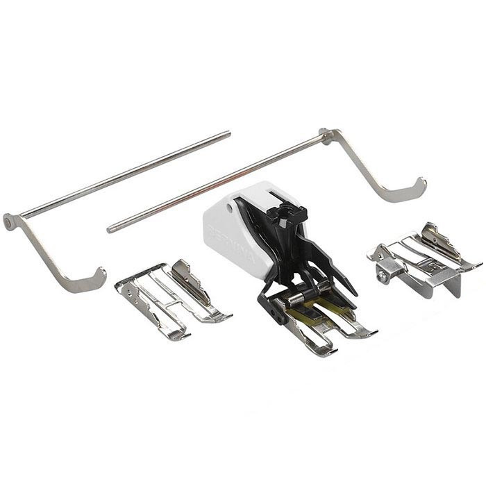 Pied 50 double transport avec 3 semelles Bernina Pied 50 double transport avec 3 semelles Bernina