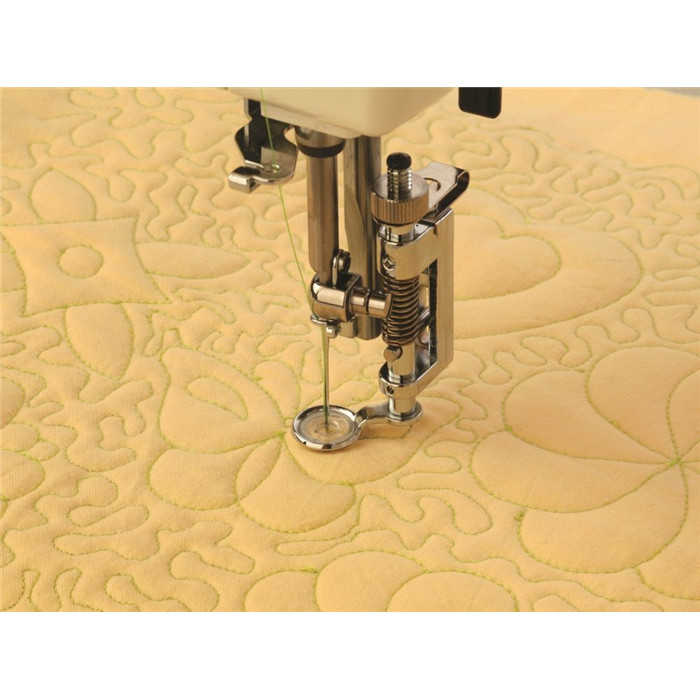 Pied à repriser métal rond à ressort Pied à repriser métal rond à ressort