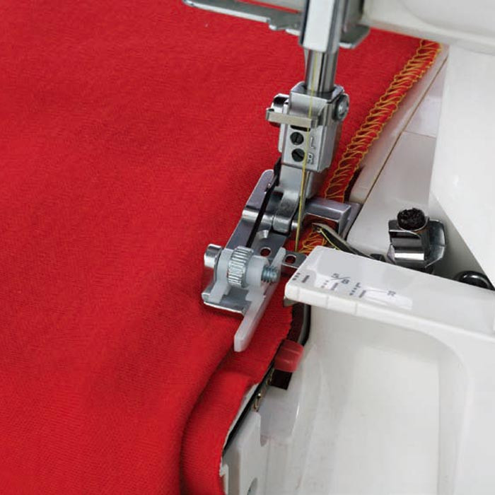 Pied ourlet invisible, pose dentelle Pied ourlet invisible, pose dentelle