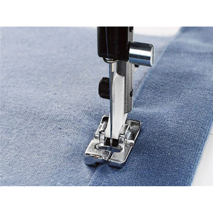 Pied surpiqûre, couche inégale Pied surpiqûre, couche inégale