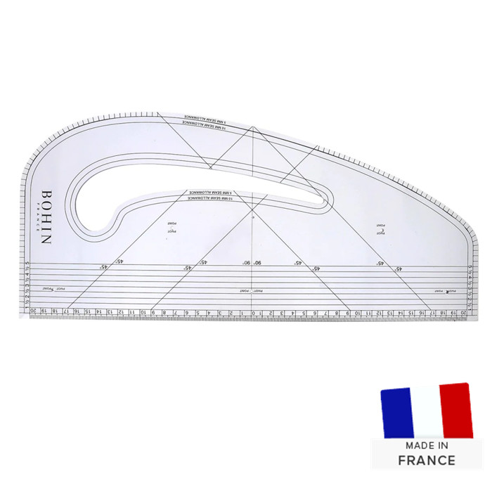 Règle de couture multifonction Bohin Règle de couture multifonction Bohin