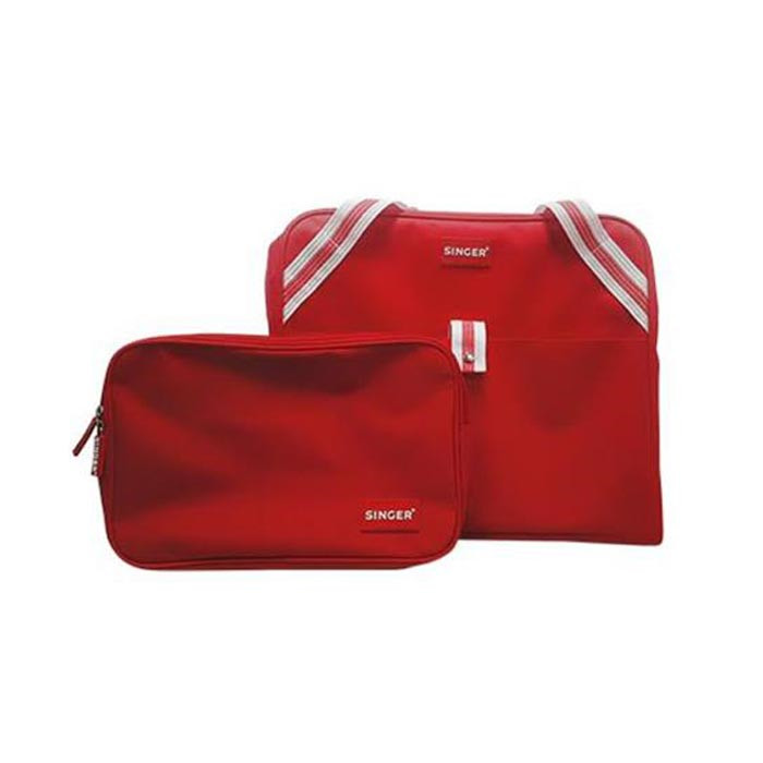 Sac de transport machine à coudre rouge SINGER Sac de transport machine à coudre rouge SINGER