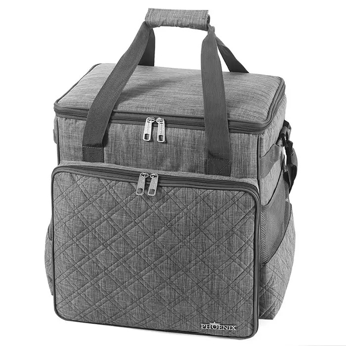 Sac de transport pour surjeteuse gris Sac de transport pour surjeteuse gris