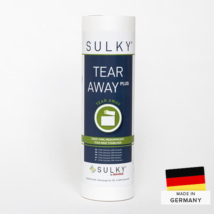 Sulky Tear Away Plus 50g/m2 blanc 25cm x 10m Sulky Tear Away Plus 50g/m2 blanc 25cm x 10m