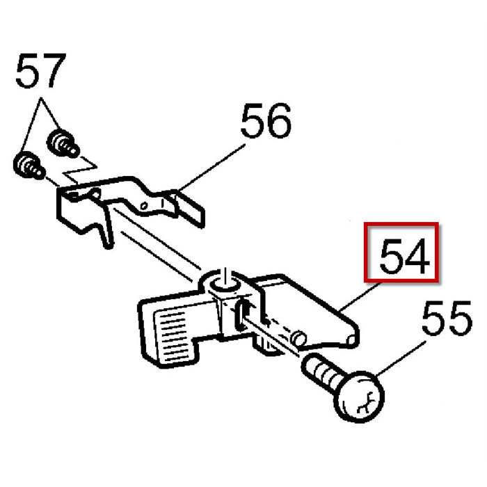 Support d'enfileur d'aiguille Brother Support d'enfileur d'aiguille Brother