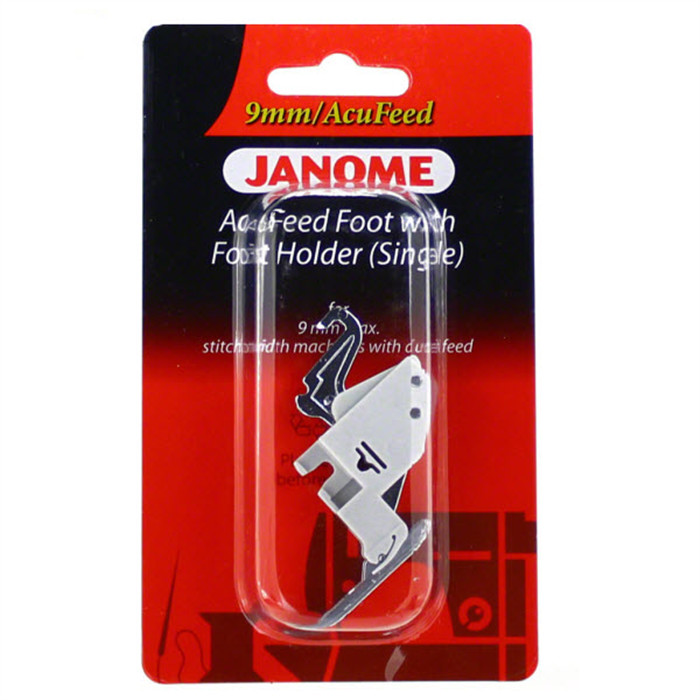 Support étroit AcuFeed Flex et semelle VD Janome Support étroit AcuFeed Flex et semelle VD Janome
