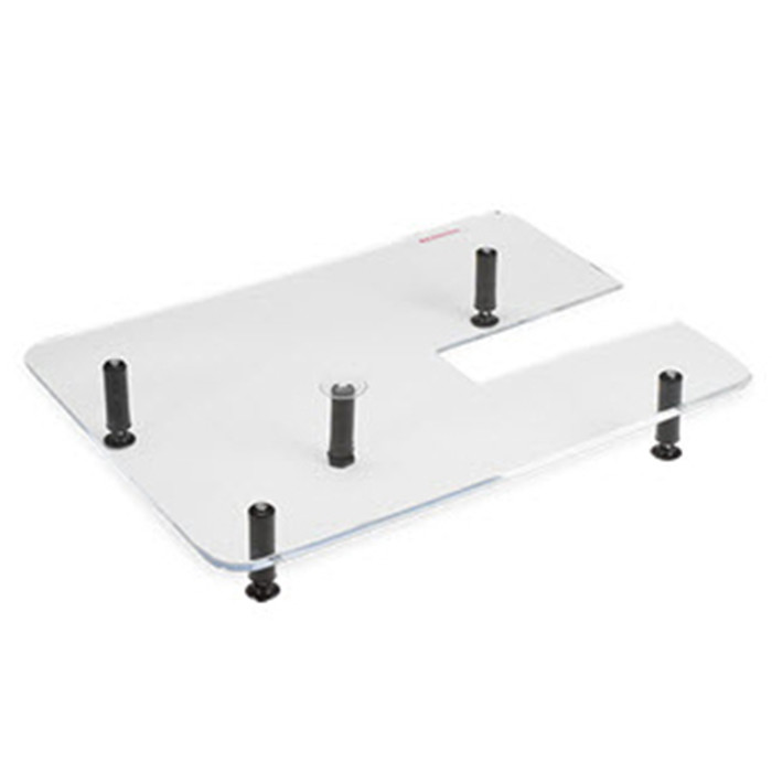 Table d'extension transparente quilt Série 1,2 et 730 Table d'extension transparente quilt Série 1,2 et 730