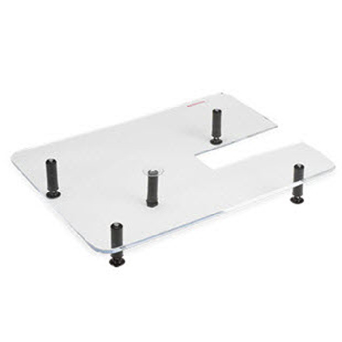 Table rallonge transparente quilt Série 4 Table rallonge transparente quilt Série 4