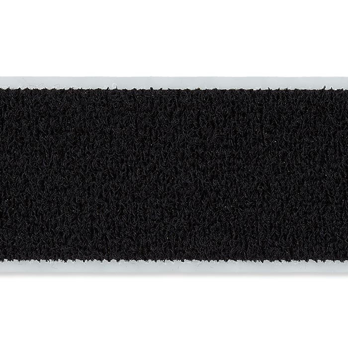 Velcro adhésif 3cm noir velour au mètre Velcro adhésif 3cm noir velour au mètre