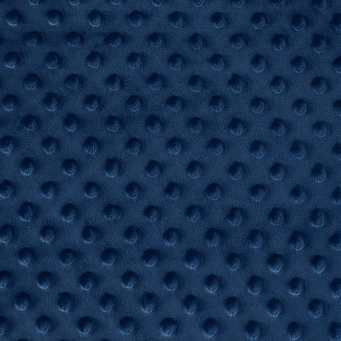 Velours Minky relief à pois par 50cm Velours Minky relief à pois par 50cm