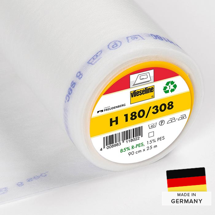 Vlieseline H180 90cm blanche au mètre Vlieseline H180 90cm blanche au mètre